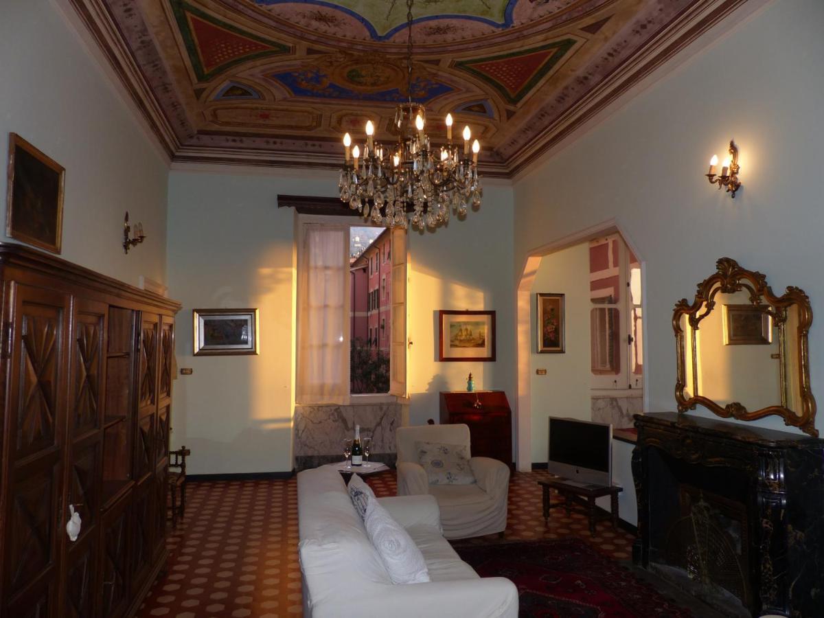 Palazzo degli Armatori appartamento storico Camogli Esterno foto